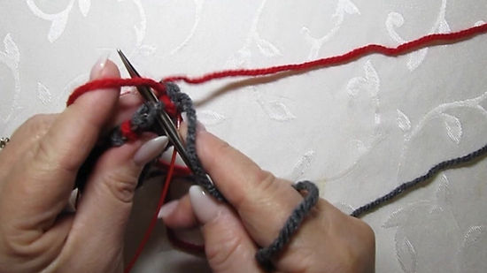 Comment tricoter à 2 couleurs